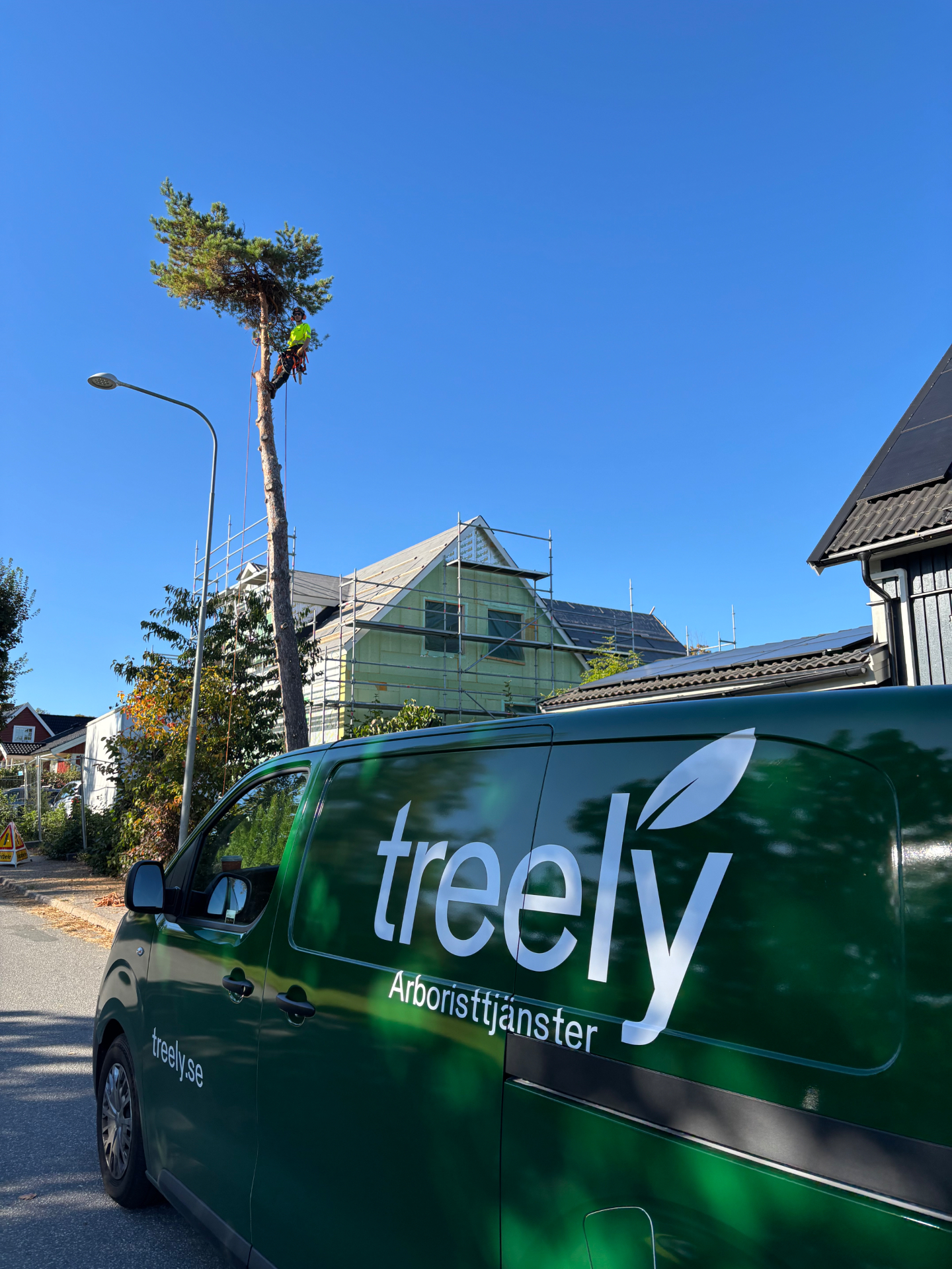Treelys arbetsfordon